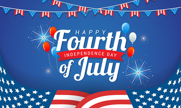 Celebrating The Fourth Of July Holiday