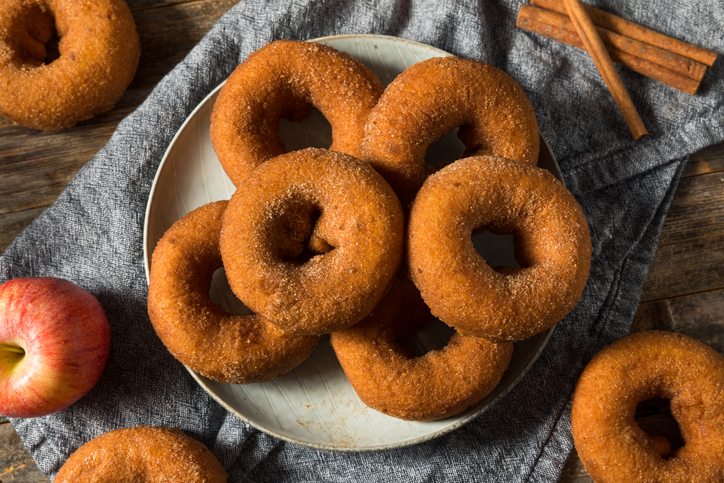 Homemade Sweet Apple Cider Donuts