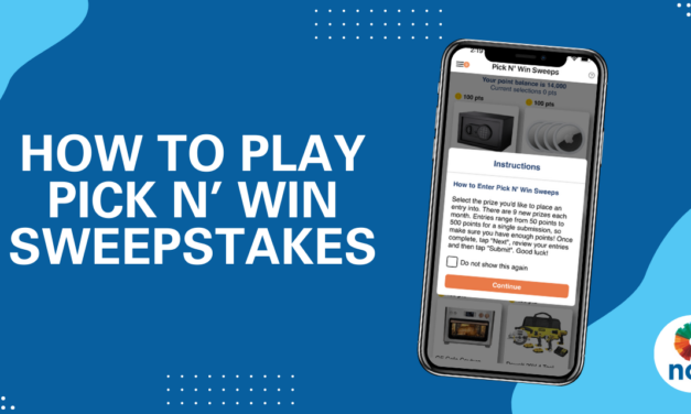 How to Play NCP’s Pick N’ Win Sweepstakes