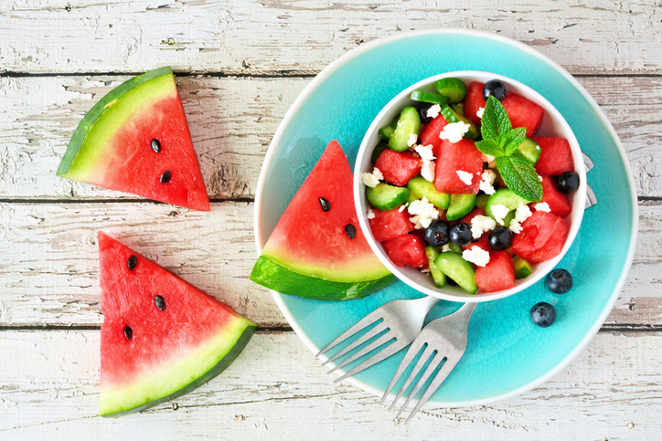 Watermelon salad 