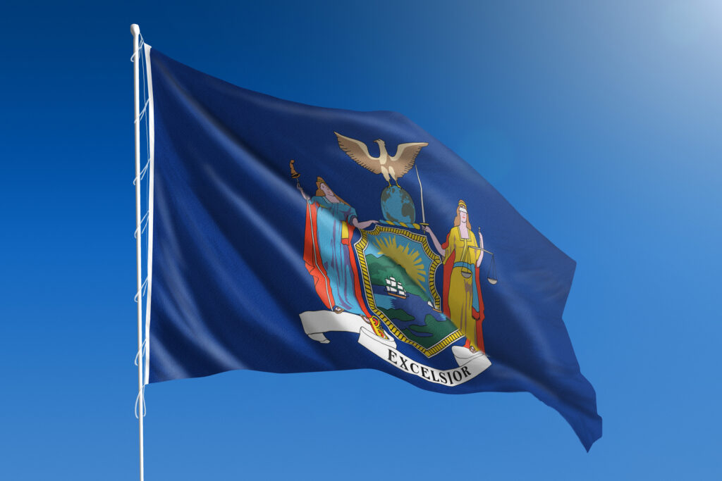 New York state flag