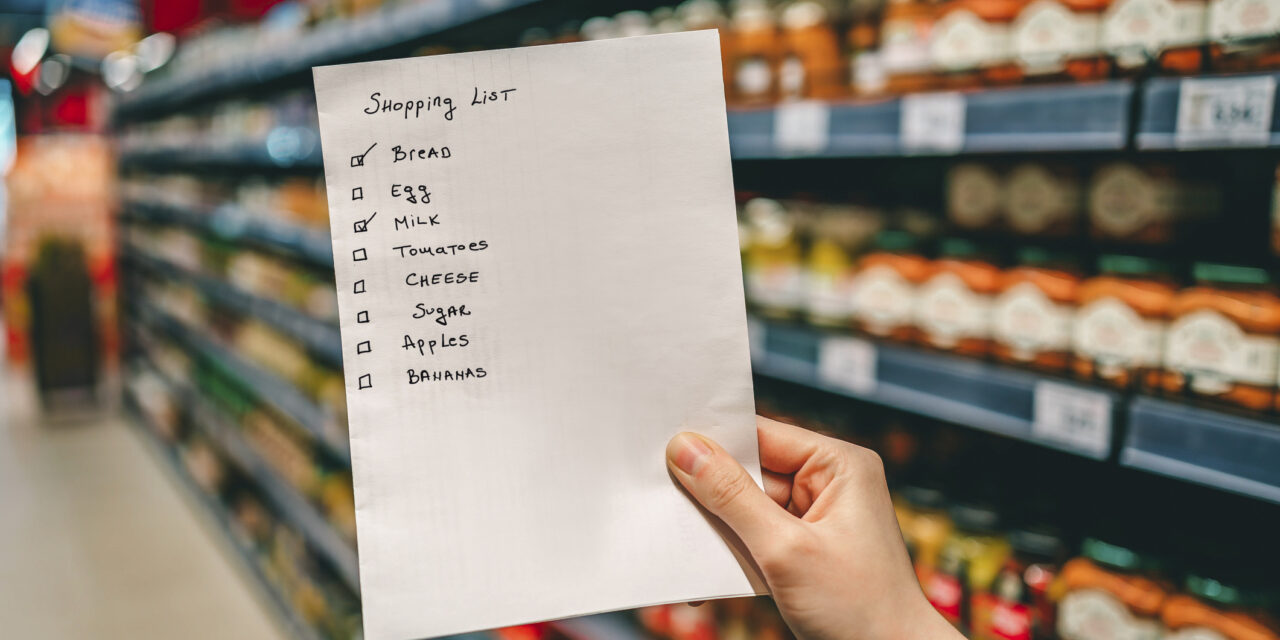 The Power of a Shopping List